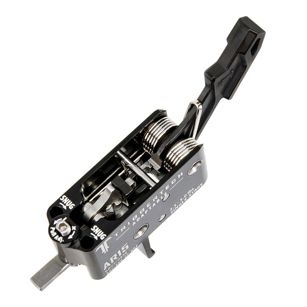 AR15 - Single-Stage Adaptable Black Straight Flat